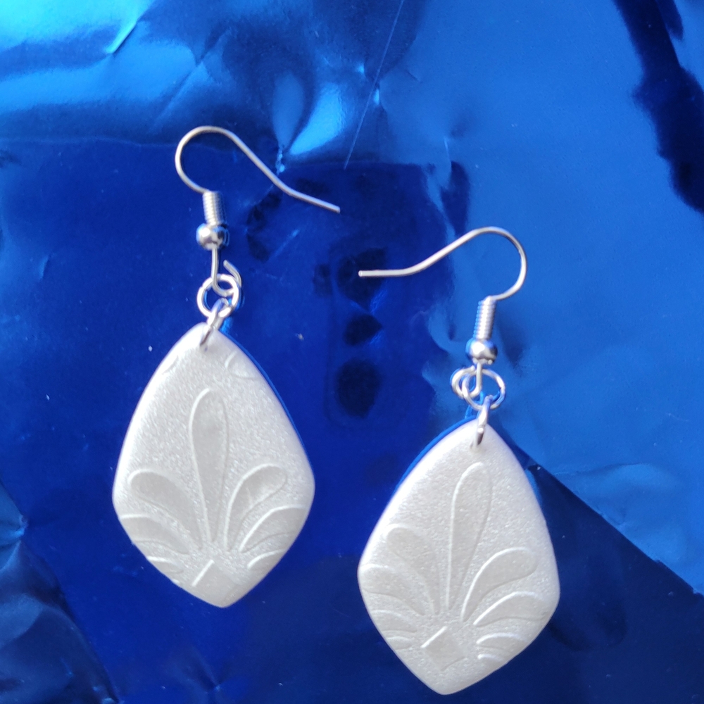 Chic Silver Dangle Earrings